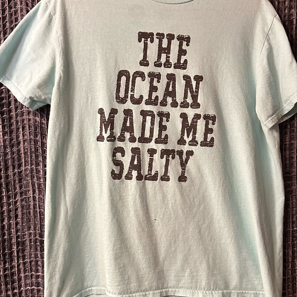 Light TEAL Graphic Tee - Short Sleeve